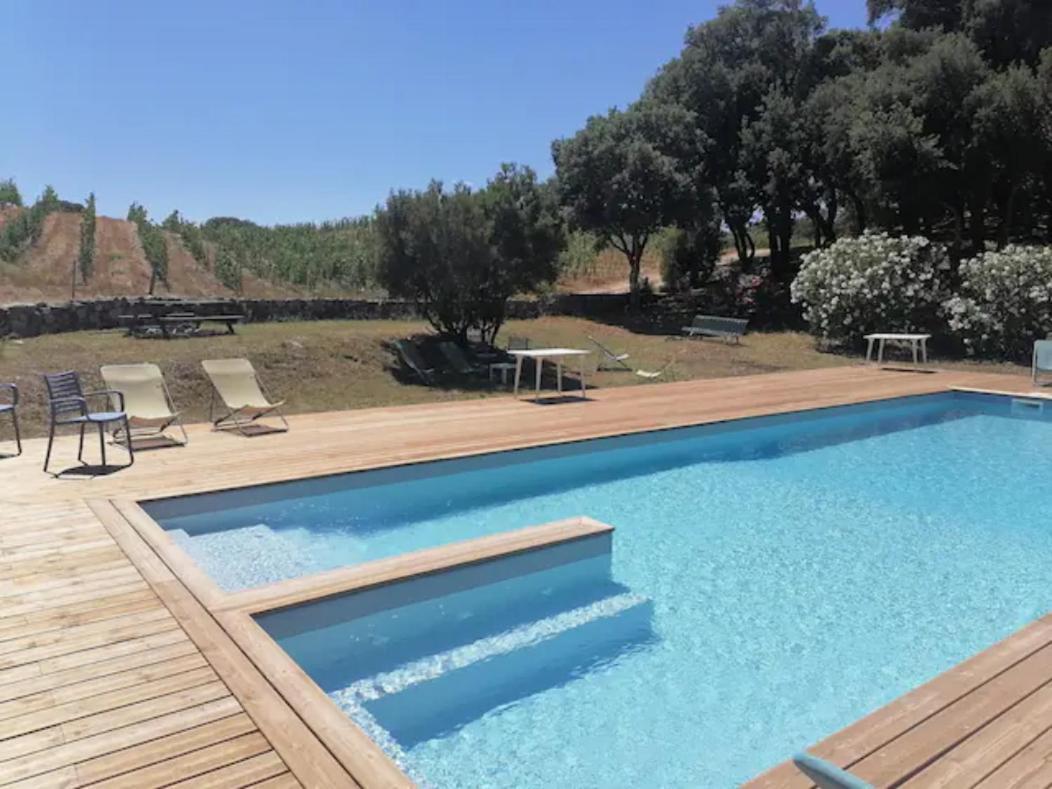 Gites Carbuccia En Corse Avec Piscine Chauffee 外观 照片